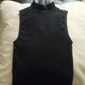 Final Price Free People Intimately Free Mock Neck Ribbed Top